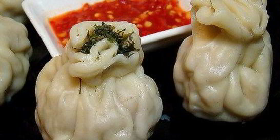 Хинкали с грибами