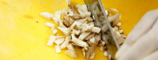 хинкали с картофелем и грибами. Шаг 2