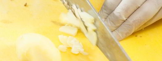 хинкали с картофелем и грибами. Шаг 3