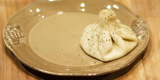 Хинкали с зеленью