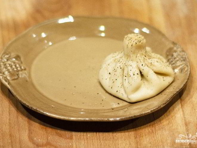 Рецепт хинкали с зеленью