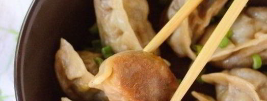 китайские пельмени с капустой и грибами. Шаг 6