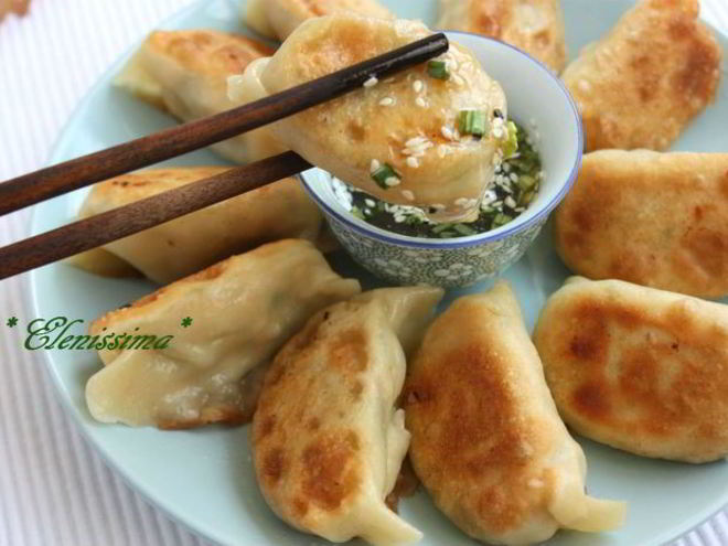 Рецепт китайских жареных пельменей