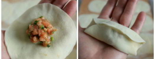 китайские жареные пельмени. Шаг 12