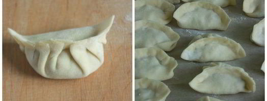 китайские жареные пельмени. Шаг 13