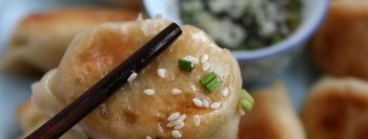 китайские жареные пельмени. Шаг 17