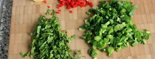 китайские жареные пельмени. Шаг 6