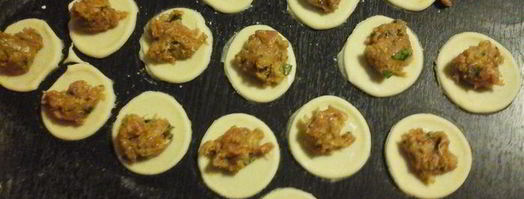 пельмени из курицы и говядины. Шаг 4