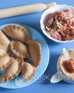 Пельмени из цельнозерновой муки