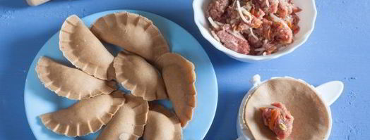 пельмени из цельнозерновой муки. Шаг 14