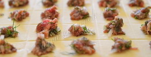 пельмени равиоли. Шаг 9