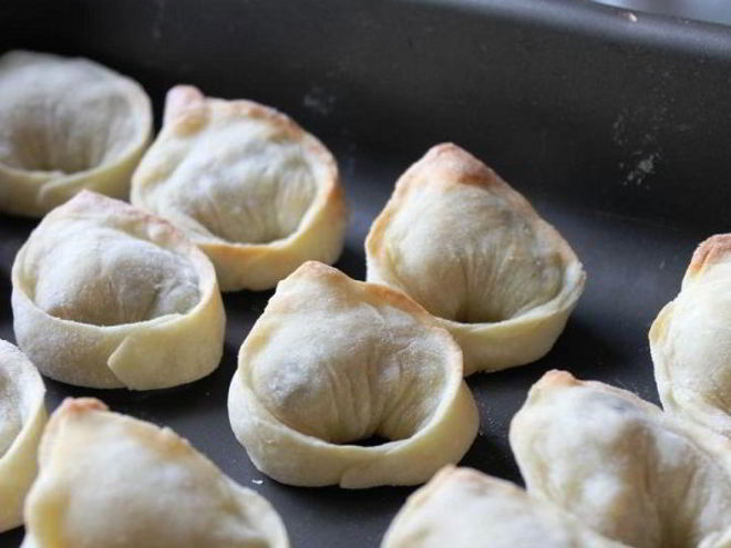 Рецепт пельменей с грибами