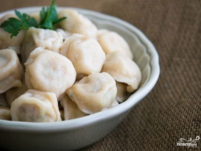 Рецепт пельменей с куриным фаршем