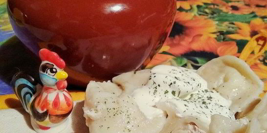 Пельмени с курицей
