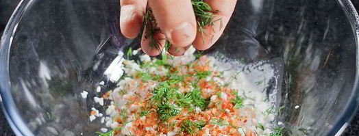 пельмени с лососем и судаком. Шаг 4