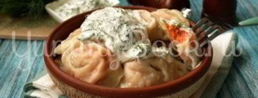 пельмени с лососем. Шаг 7