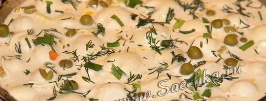 пельмени в духовке. Шаг 4