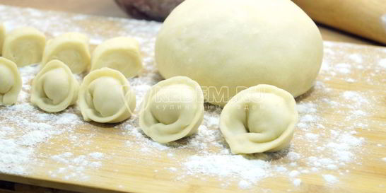 Пельменное тесто