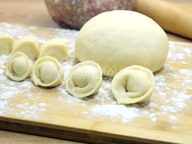 Рецепт пельменного теста