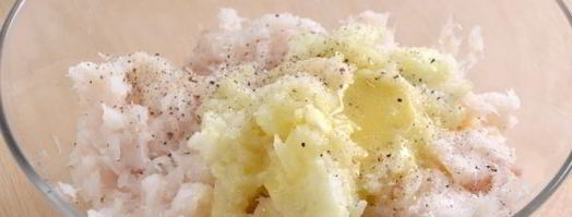 рыбные пельмени из трески. Шаг 6