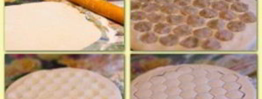 тесто для пельменей на кефире. Шаг 2