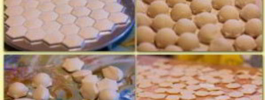 тесто для пельменей на кефире. Шаг 3