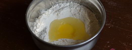 тесто для пельменей. Шаг 2