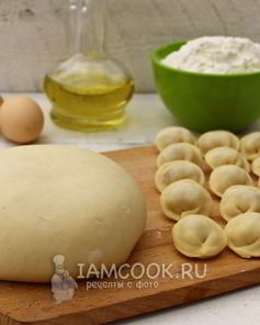Тесто с уксусом для пельменей