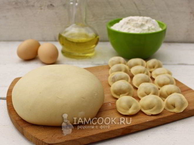 Рецепт теста с уксусом для пельменей