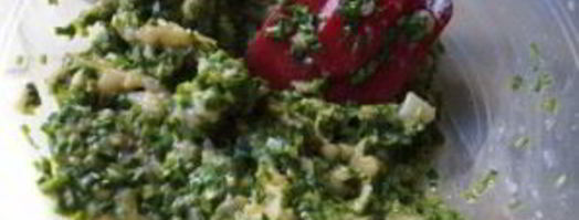 японские пельмени с креветками. Шаг 3