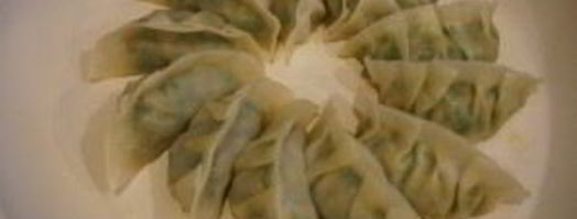 японские пельмени с креветками. Шаг 5