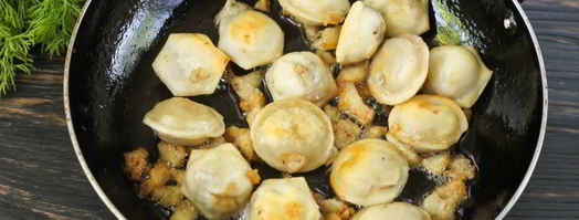 жареные пельмени. Шаг 3