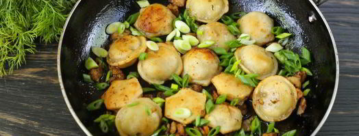 жареные пельмени. Шаг 5