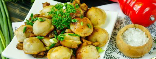 жареные пельмени. Шаг 6