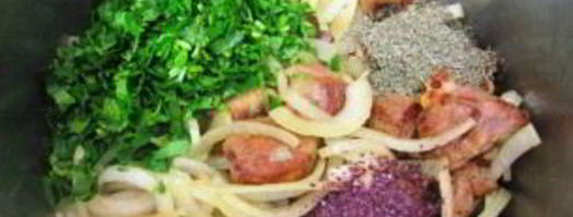 азербайджанский плов с бараниной. Шаг 17