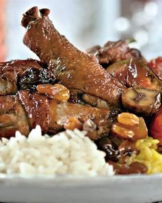 Азербайджанский плов с курицей