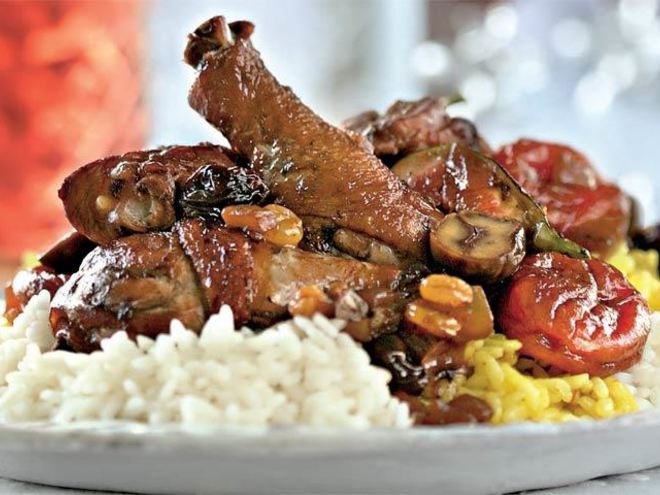 Рецепт азербайджанского плова с курицей