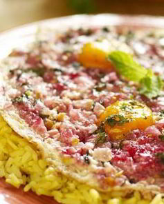 Азербайджанский яичный плов