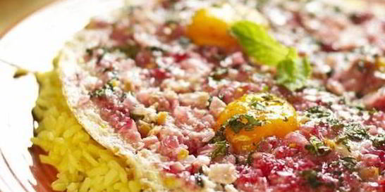 Азербайджанский яичный плов