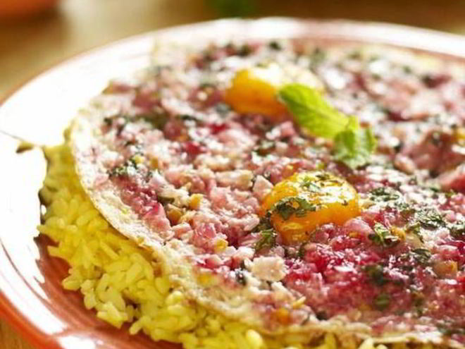 Рецепт азербайджанского яичного плова