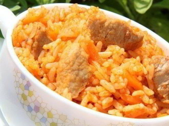 Рецепт домашнего плова со свининой на сковороде