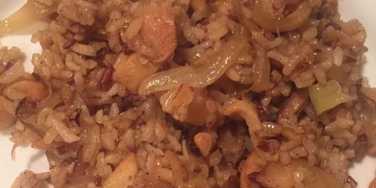 Грибной плов