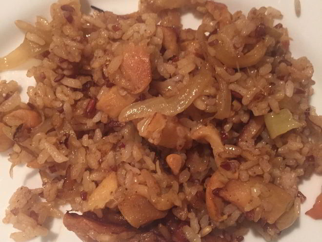 Рецепт грибного плова