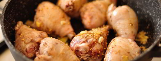 куриный плов с миндалем в духовке. Шаг 2