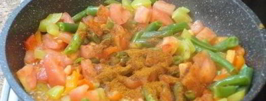 летняя паэлья. Шаг 3