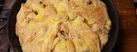 откидной плов с курицей. Шаг 6