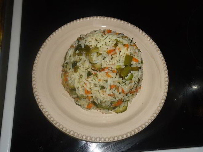 Рецепт овощного плова