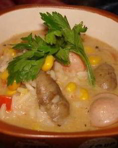 Паэлья с грибами