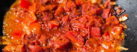 паэлья с морепродуктами и чоризо. Шаг 7