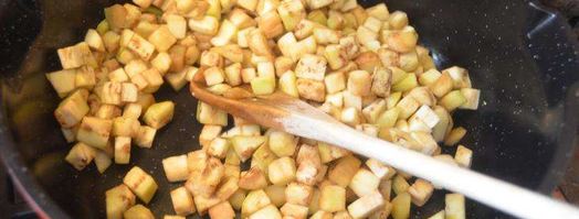 пилав из булгура с баклажанами. Шаг 5